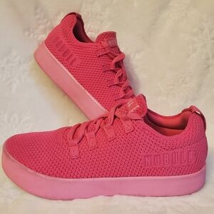 NoBULL  Neon Pink Athletic Crossover Trainers Running Sneakers Shoes 8.5 Mens 7
